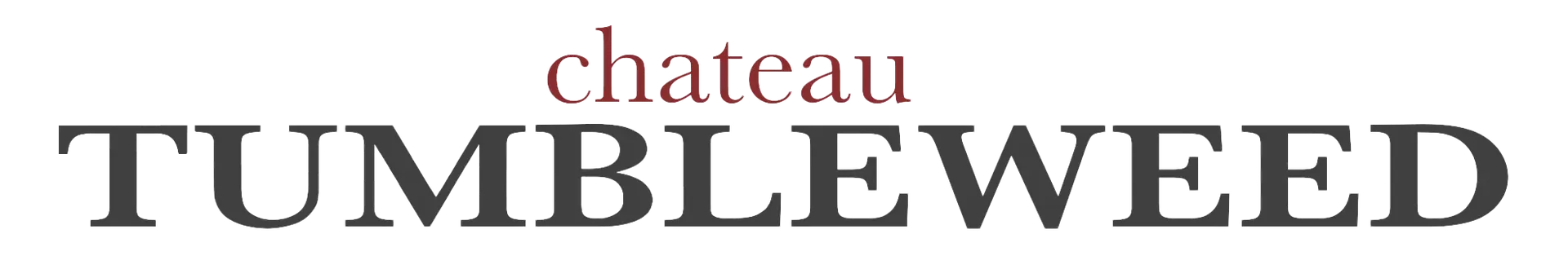 Chateau Tumbleweed Logo (Link to homepage)