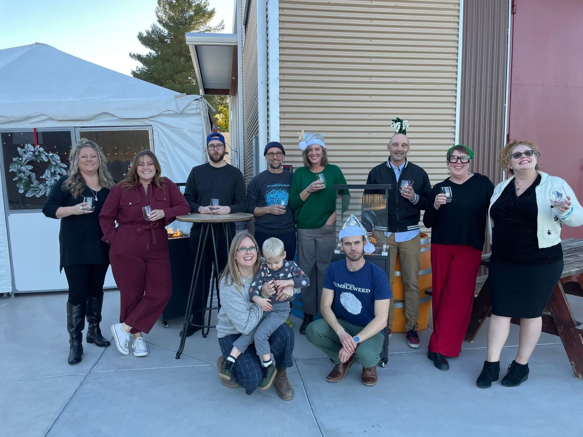 Wine club event at Chateau Tumbleweed